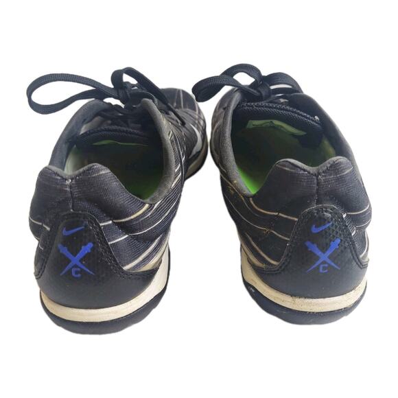 NIKE Zoom Rival Track Shoe Size 5.5 Men Black White Run Track Field Metal Spikes - Picture 5 of 9